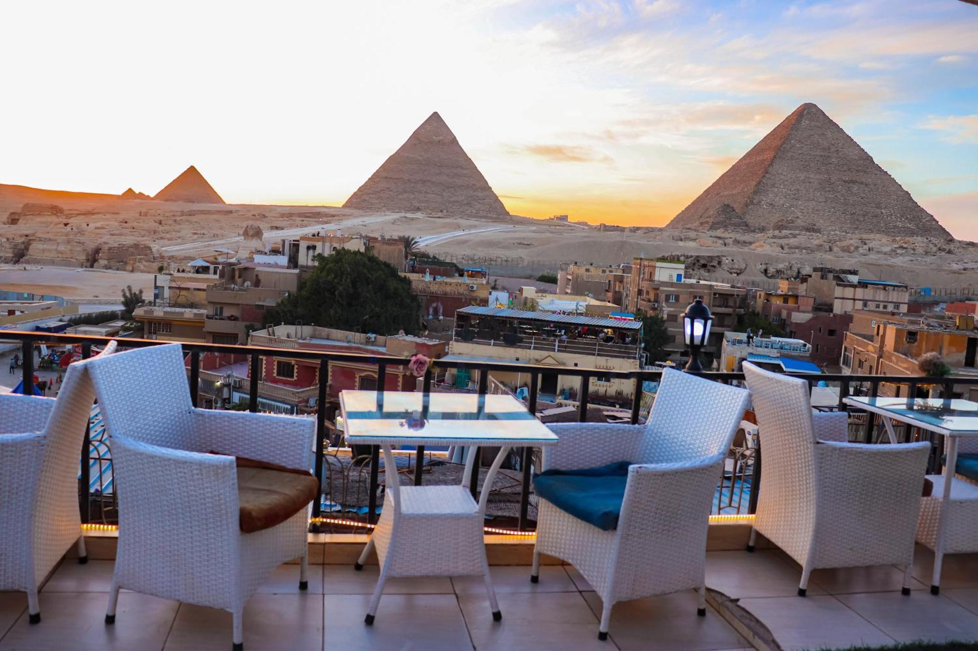Golden Pyramids Inn Kafret el-Gabal 외부 사진